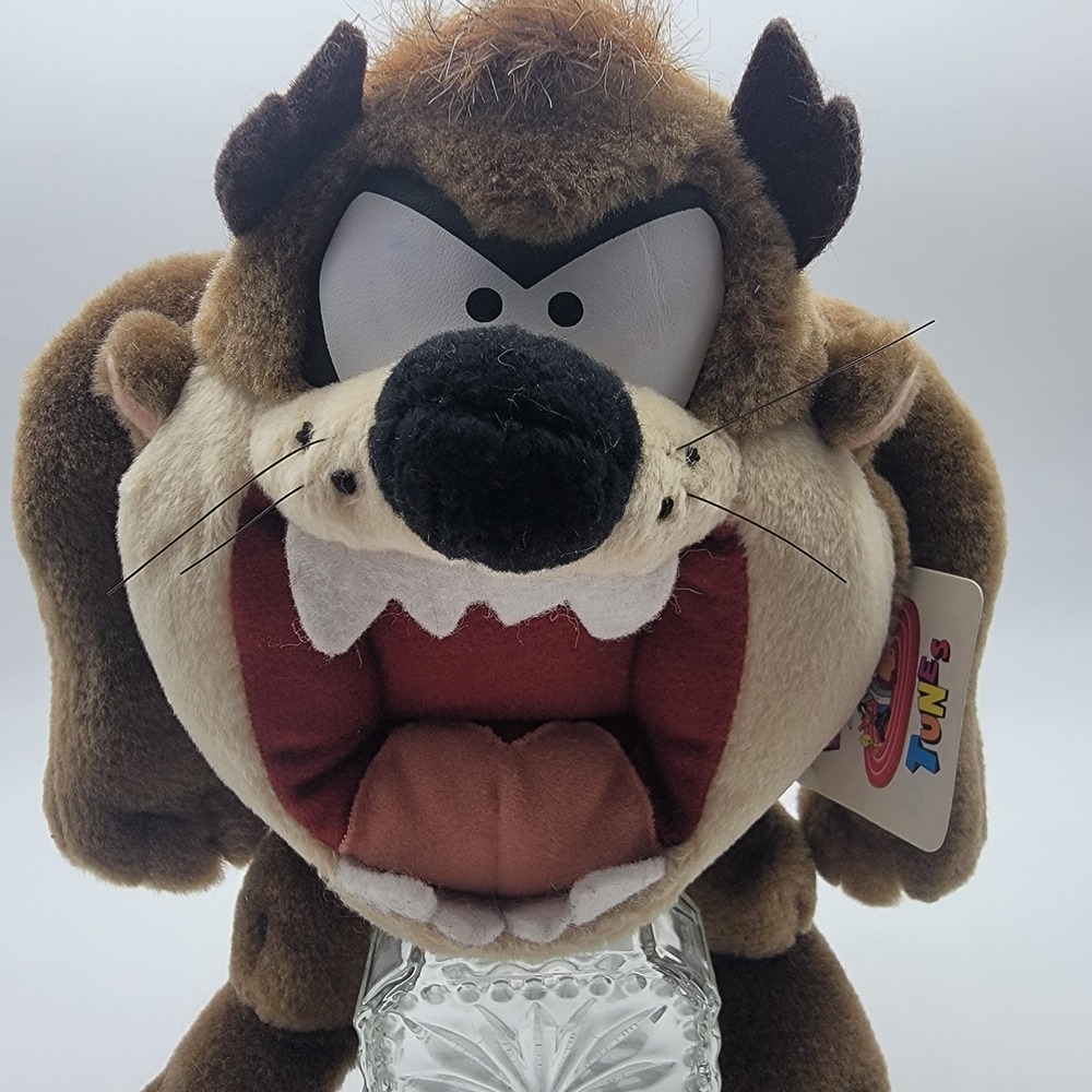 Vintage Taz Tasmanian Devil Looney Tunes 1994 Applause Plush‎ Stuffed Animal